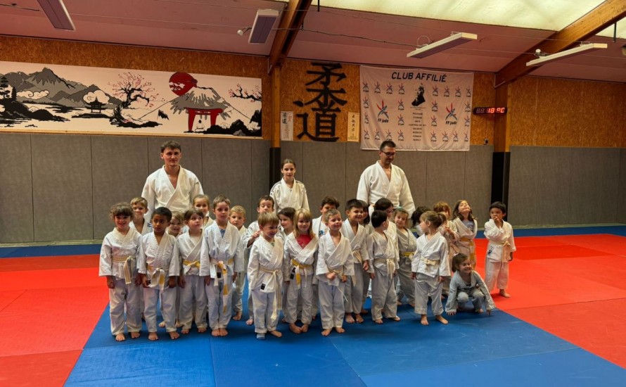 Remise des ceintures 2024/2025 - Baby Judo